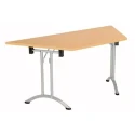 TC One Union Folding Trapezoidal Top Table - 1600 x 800mm