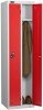 Probe Standard Nest of Two Twin Lockers - 1780 x 460 x 460mm - Red (Similar to BS 04 E53)
