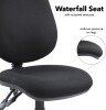 Dams Vantage 100 Operators Chair - Black