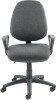 Dams Vantage 100 Operators Chair with Fixed Arms - Charcoal