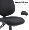 Dams Vantage 200 Operators Chair - Black