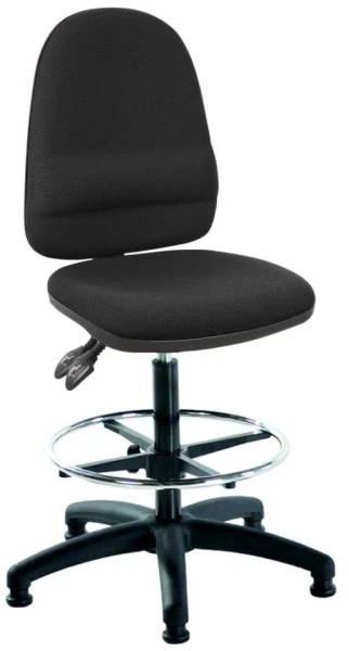 Chilli Mist 2 Draughtsman Operator Chair - Black