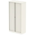 Dynamic Qube 2000mm Side Tambour Cupboard - No Shelves