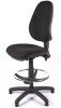 Chilli High Back Draughtsman Operator Chair - Black