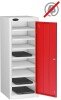Probe LapBox Low 8 Compartment Locker - 1000 x 380 x 460mm - Red (Similar to BS 04 E53)